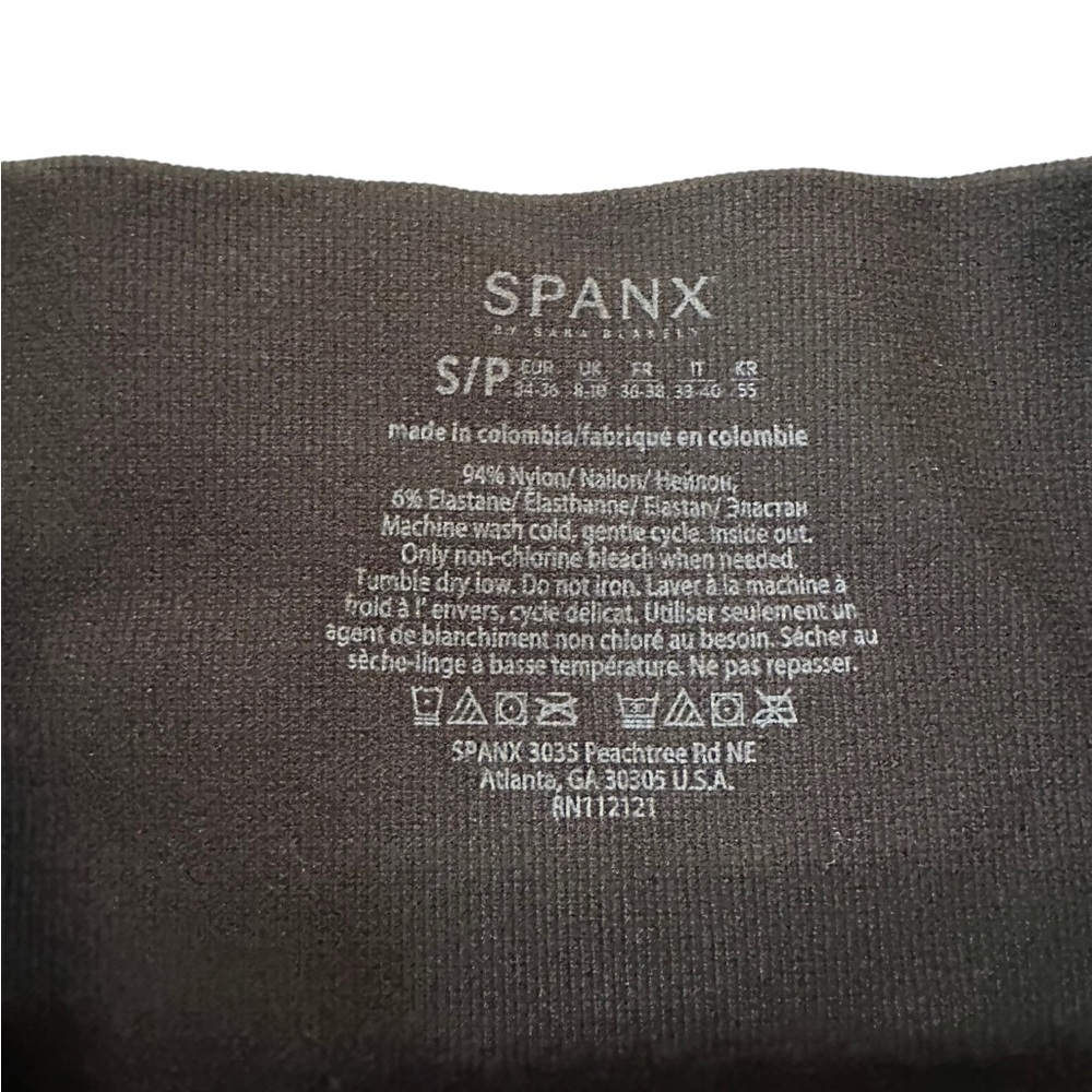SPANX Black Leggings Size SP - Picture 15 of 15